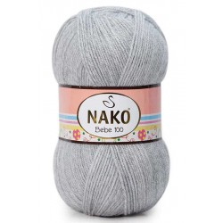 Nako Bebe 100 Gri 195 Nako Bebe 100 Gri 195