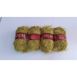 Aldemir Saçak Yağ Yeşili 4 Yumak (4 x 250gr) 1000gr Aldemir Saçak Yağ Yeşili 4 Yumak (4 x 250gr) 1000gr