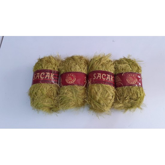 Aldemir Saçak Yağ Yeşili 4 Yumak (4 x 250gr) 1000gr Aldemir Saçak Yağ Yeşili 4 Yumak (4 x 250gr) 1000gr