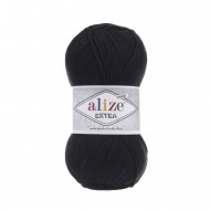 Alize Extra 60 Siyah Alize Extra 60 Siyah
