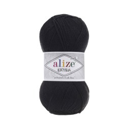 Alize Extra 60 Siyah Alize Extra 60 Siyah
