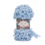 Alize Puffy Fine 218 Bebek Mavisi Alize Puffy Fine 218 Bebek Mavisi