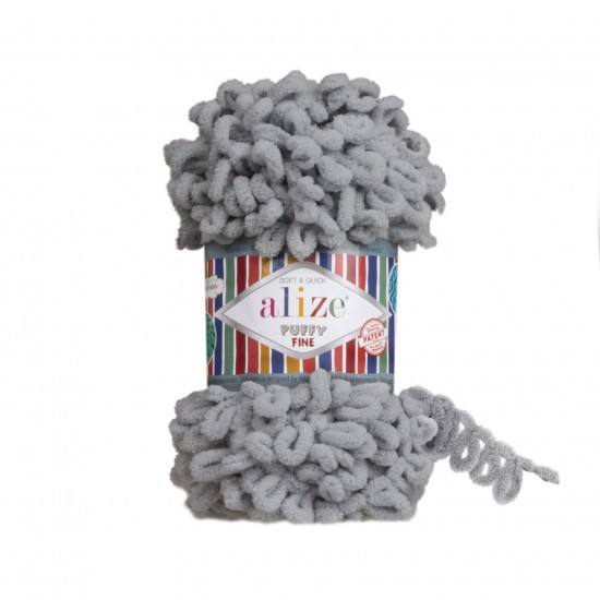 Alize Puffy Fine 343 Kömür Grisi Alize Puffy Fine 343 Kömür Grisi