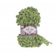 Alize Puffy Fine 485 Kaplumbağa Yeşili