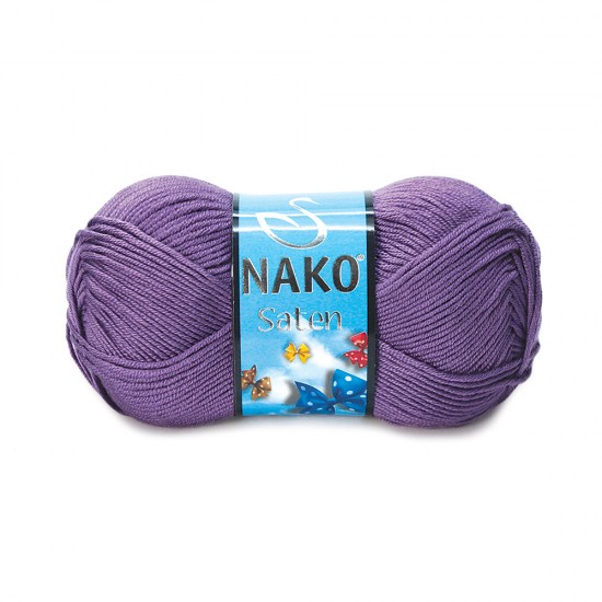 Nako Saten 187 Menekşe Nako Saten 187 Menekşe