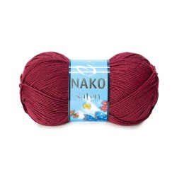 Nako Saten 999 Bordo Nako Saten 999 Bordo