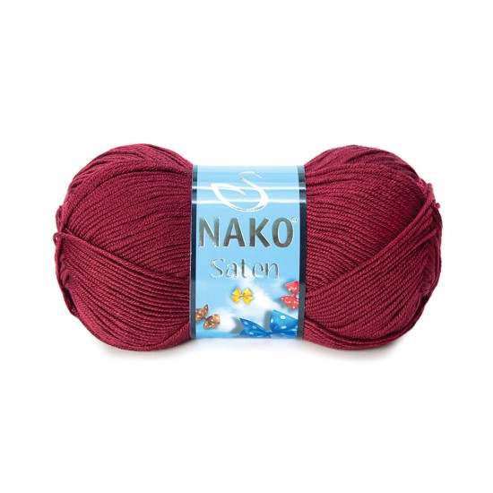 Nako Saten 999 Bordo Nako Saten 999 Bordo