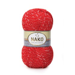 Nako Natural Bebe 207 Alev Kırmızı Nako Natural Bebe 207 Alev Kırmızı
