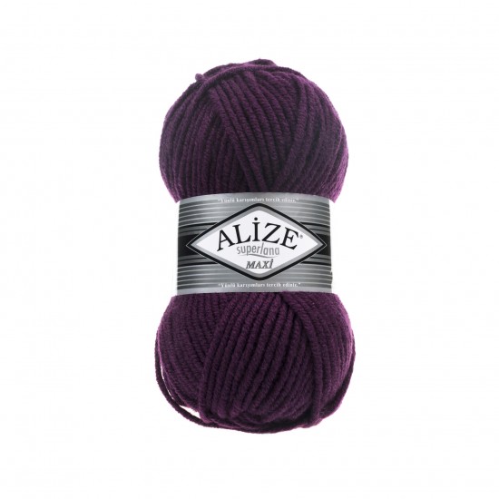 Alize Superlana Maxı 111 Mürdüm Alize Superlana Maxı 111 Mürdüm