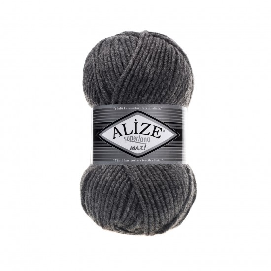 Alize Superlana Maxı 182 Orta Gri Melanj Alize Superlana Maxı 182 Orta Gri Melanj
