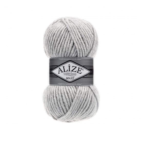 Alize Superlana Maxı 208 Açık Gri Melanj Alize Superlana Maxı 208 Açık Gri Melanj