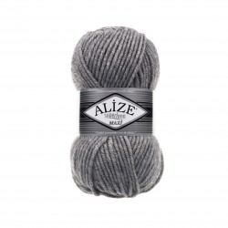 Alize Superlana Maxı 21 Gri Melanj Alize Superlana Maxı 21 Gri Melanj