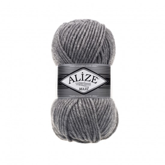 Alize Superlana Maxı 21 Gri Melanj Alize Superlana Maxı 21 Gri Melanj