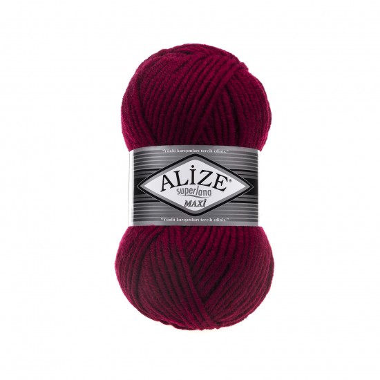 Alize Superlana Maxı 390 Vişne Alize Superlana Maxı 390 Vişne