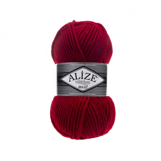 Alize Superlana Maxı 56 Kırmızı Alize Superlana Maxı 56 Kırmızı