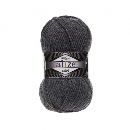 Alize Superlana Midi 182 Orta Gri Melanj Alize Superlana Midi 182 Orta Gri Melanj
