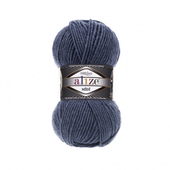 Alize Superlana Midi 203 Denim Melanj Alize Superlana Midi 203 Denim Melanj