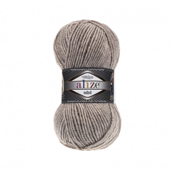 Alize Superlana Midi 207 Açık Kahve Melanj Alize Superlana Midi 207 Açık Kahve Melanj