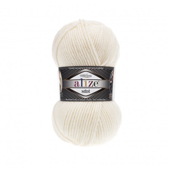 Alize Superlana Midi 62 Açık Krem Alize Superlana Midi 62 Açık Krem