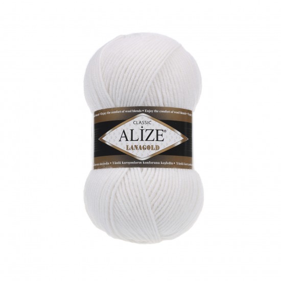 Alize Lanagold 55 Beyaz Alize Lanagold 55 Beyaz