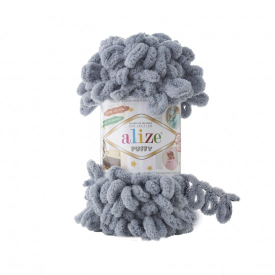 Alize Puffy 428 Orta Gri Alize Puffy 428 Orta Gri