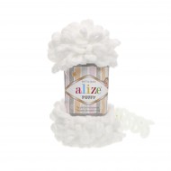 Alize Puffy 55 Beyaz Alize Puffy 55 Beyaz