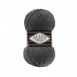 Alize Superlana Klasik 182 Orta Gri Melanj 