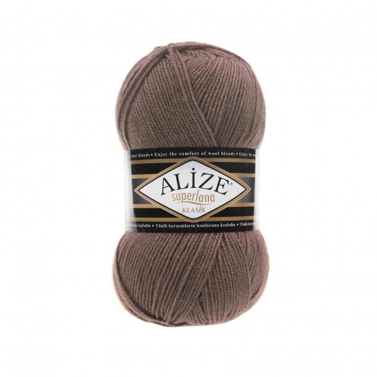 Alize Superlana Klasik 584 Koyu Vizon Alize Superlana Klasik 584 Koyu Vizon