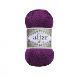 Alize Diva 297 Mürdüm Alize Diva 297 Mürdüm