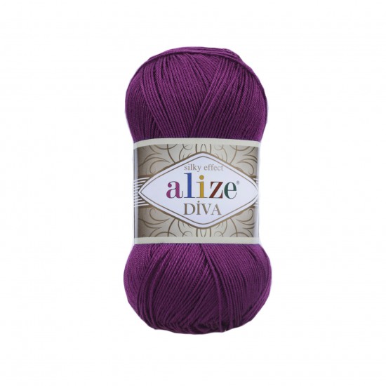Alize Diva 297 Mürdüm Alize Diva 297 Mürdüm