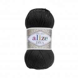 Alize Diva 60 Siyah Alize Diva 60 Siyah