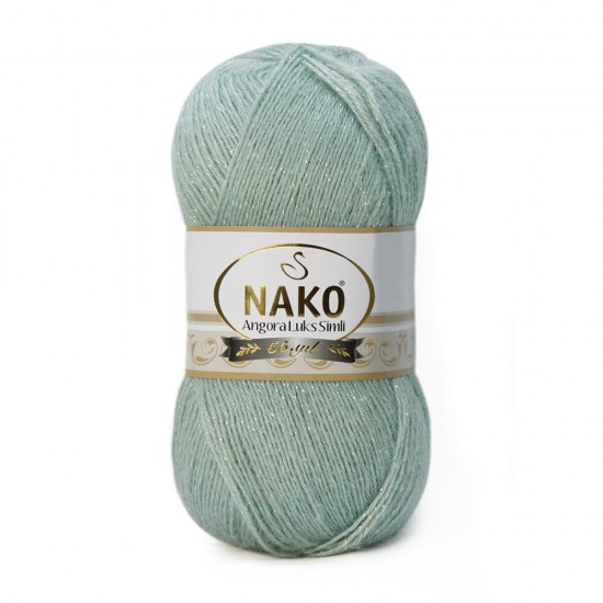 Nako Angora Luks Simli 10023SE Azur Nako Angora Luks Simli 10023SE Azur