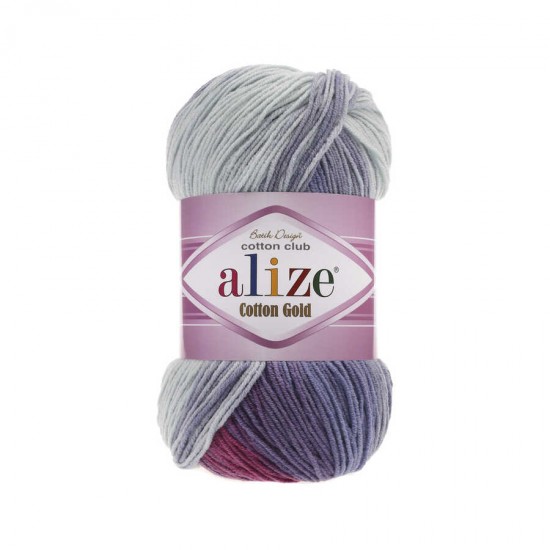 Alize Cotton Gold Batik 3686 Alize Cotton Gold Batik 3686