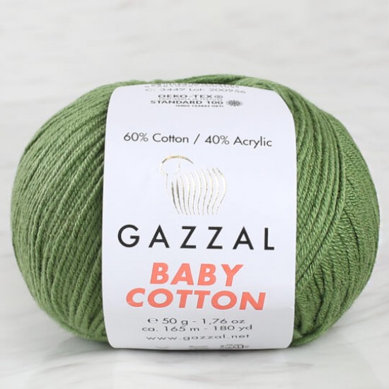Gazzal Baby Cotton 3449 (50 gr) Gazzal Baby Cotton 3449 (50 gr)