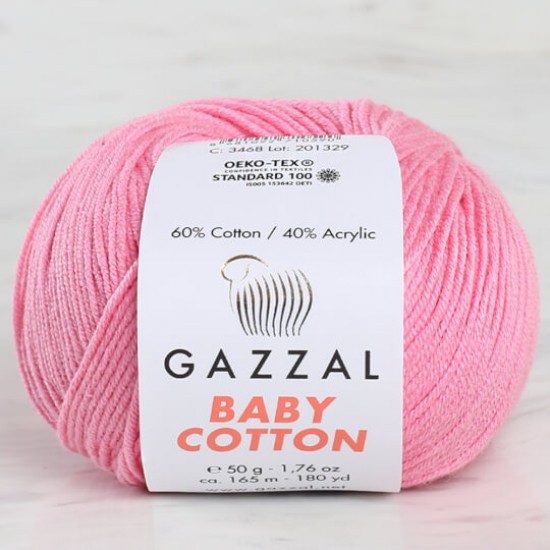 Gazzal Baby Cotton 3468 (50 gr) Gazzal Baby Cotton 3468 (50 gr)