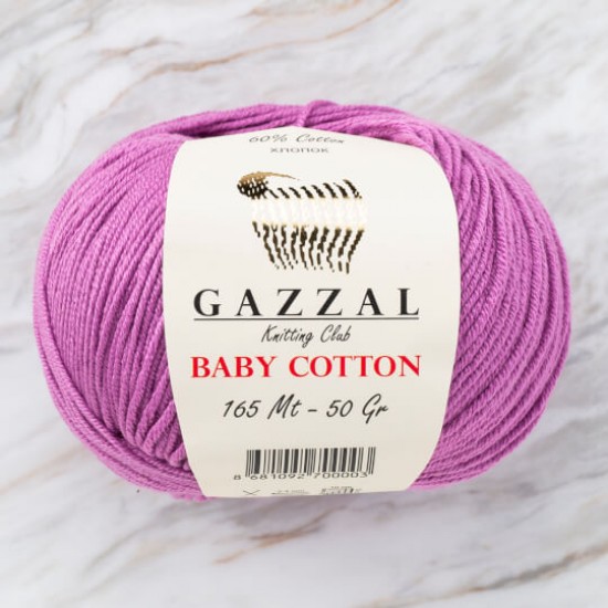 Gazzal Baby Cotton 3414 (50 gr) Gazzal Baby Cotton 3414 (50 gr)