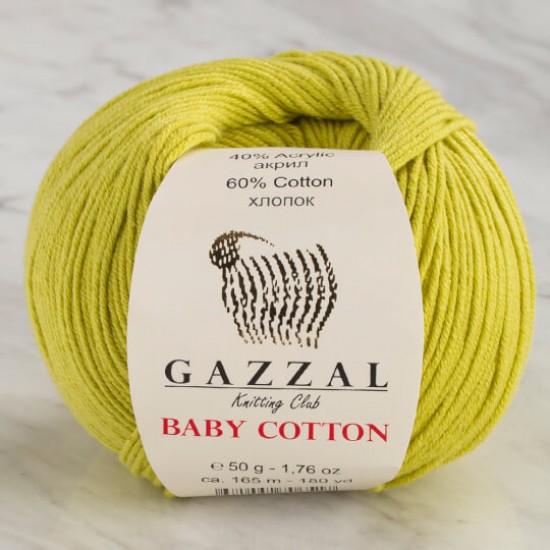 Gazzal Baby Cotton 3457 (50 gr) Gazzal Baby Cotton 3457 (50 gr)