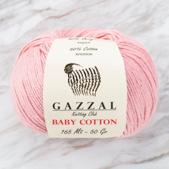 Gazzal Baby Cotton 3444 (50 gr) Gazzal Baby Cotton 3444 (50 gr)