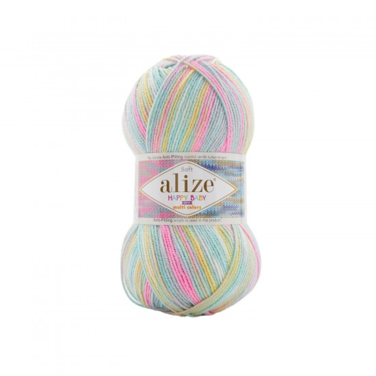 Alize Happy Baby New Multı Colors 52992 Alize Happy Baby New Multı Colors 52992