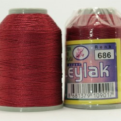 Leylak 20 gr Polyester İpliği 686 Leylak 20 gr Polyester İpliği 686