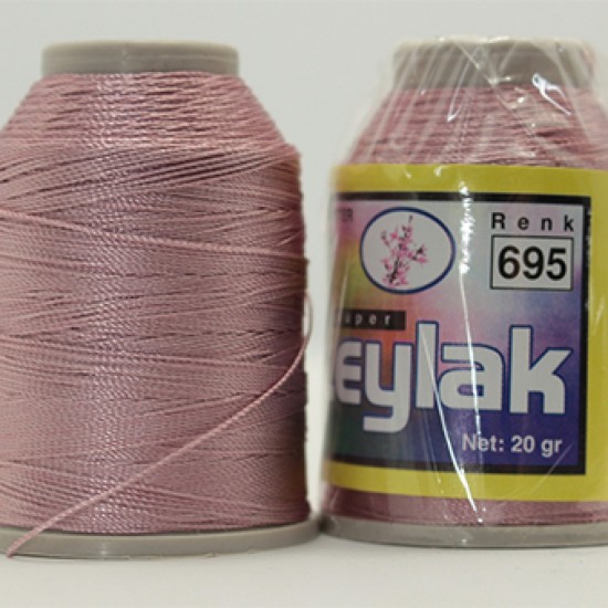 Leylak 20 gr Polyester İpliği 695 Leylak 20 gr Polyester İpliği 695