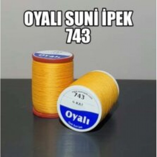Oyalı Suni İpek 743 Oyalı Suni İpek 743