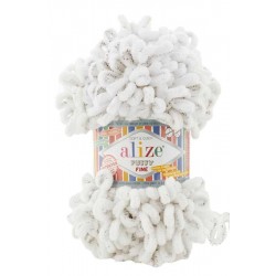 Alize Puffy Fine 686 Kar Leoparı Alize Puffy Fine 686 Kar Leoparı