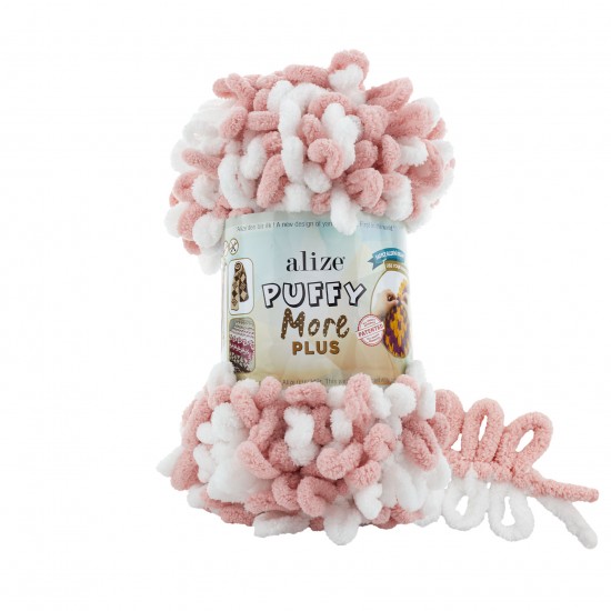 Alize Puffy More Plus 8000 (2'li Paket 500gr ) Alize Puffy More Plus 8000 (2'li Paket 500gr )