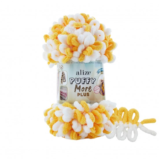 Alize Puffy More Plus 8002 (2'li Paket 500gr ) Alize Puffy More Plus 8002 (2'li Paket 500gr )