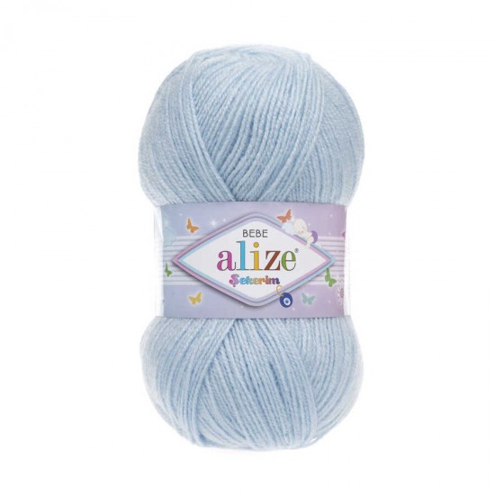 Alize Şekerim Bebe 183 Açık Mavi