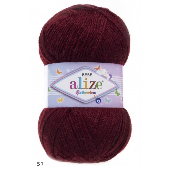 Alize Şekerim Bebe 57 Bordo