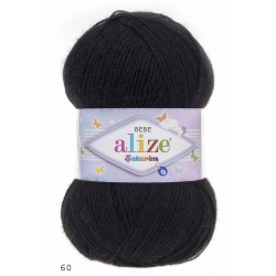 Alize Şekerim Bebe 60 Siyah