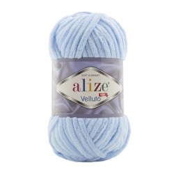 Alize Velluto 218 Bebe Mavi