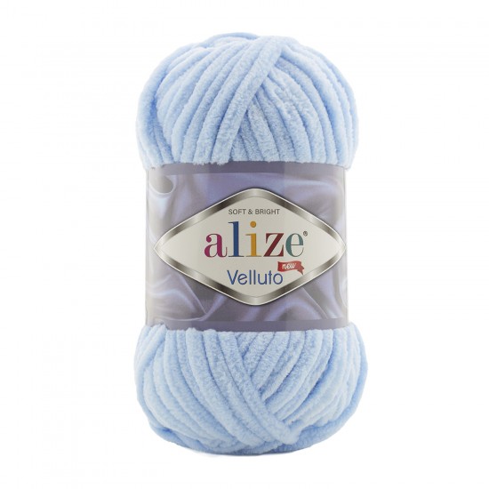 Alize Velluto 218 Bebe Mavi